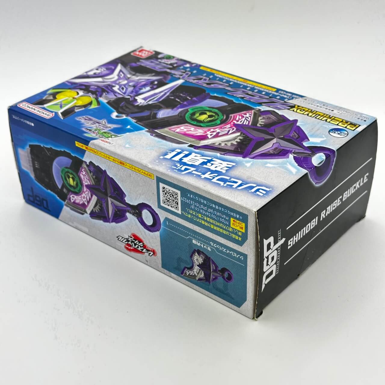 Bandai action figure [BOXED] Kamen Rider Geats: DX Shinobi Raise Buckle -Premium Bandai Exclusive-