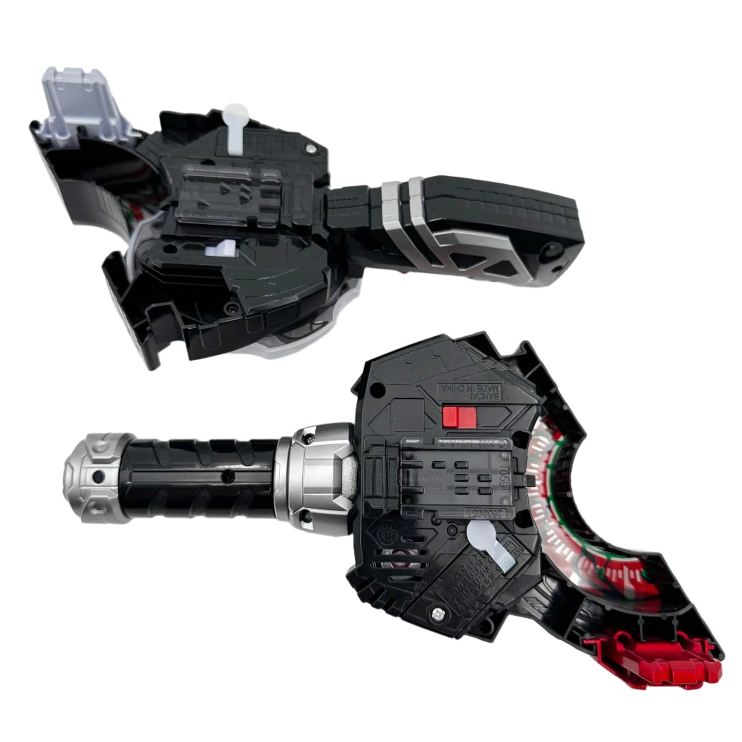 Bandai action figure [BOXED] Kamen Rider Geats: Premium DX Memorial Magnum & Boost Raise Buckle Set