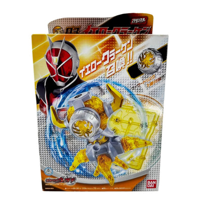 Bandai action figure [BOXED] Kamen Rider Wizard Pla-Monster Series 03 Yellow Kraken