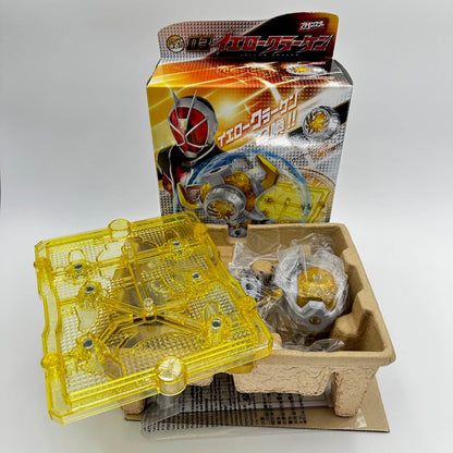 Bandai action figure [BOXED] Kamen Rider Wizard Pla-Monster Series 03 Yellow Kraken