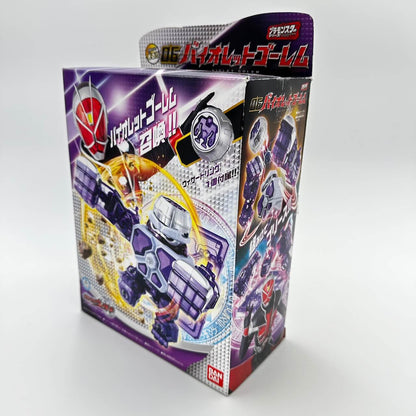 Bandai action figure [BOXED] Kamen Rider Wizard Pla-Monster Series 06 Violet Golem