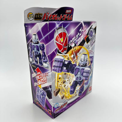 Bandai action figure [BOXED] Kamen Rider Wizard Pla-Monster Series 06 Violet Golem