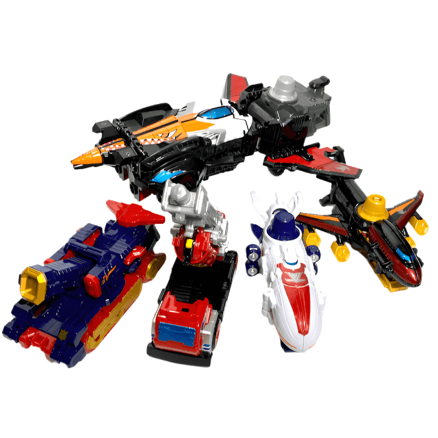 Bandai megazord [BOXED] Lupinranger vs. Patranger: DX Victory Lupinkaiser and Siren Lupinkaiser Set