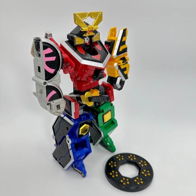 Bandai megazord [BOXED] Samurai Sentai Shinkenger: DX Shinken-Oh (Missing Shield Adaptor)