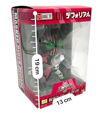 Bandai action figure [BOXED & SEALED] DEFO-REAL: Kamen Rider Decade by Plus Garage Toy