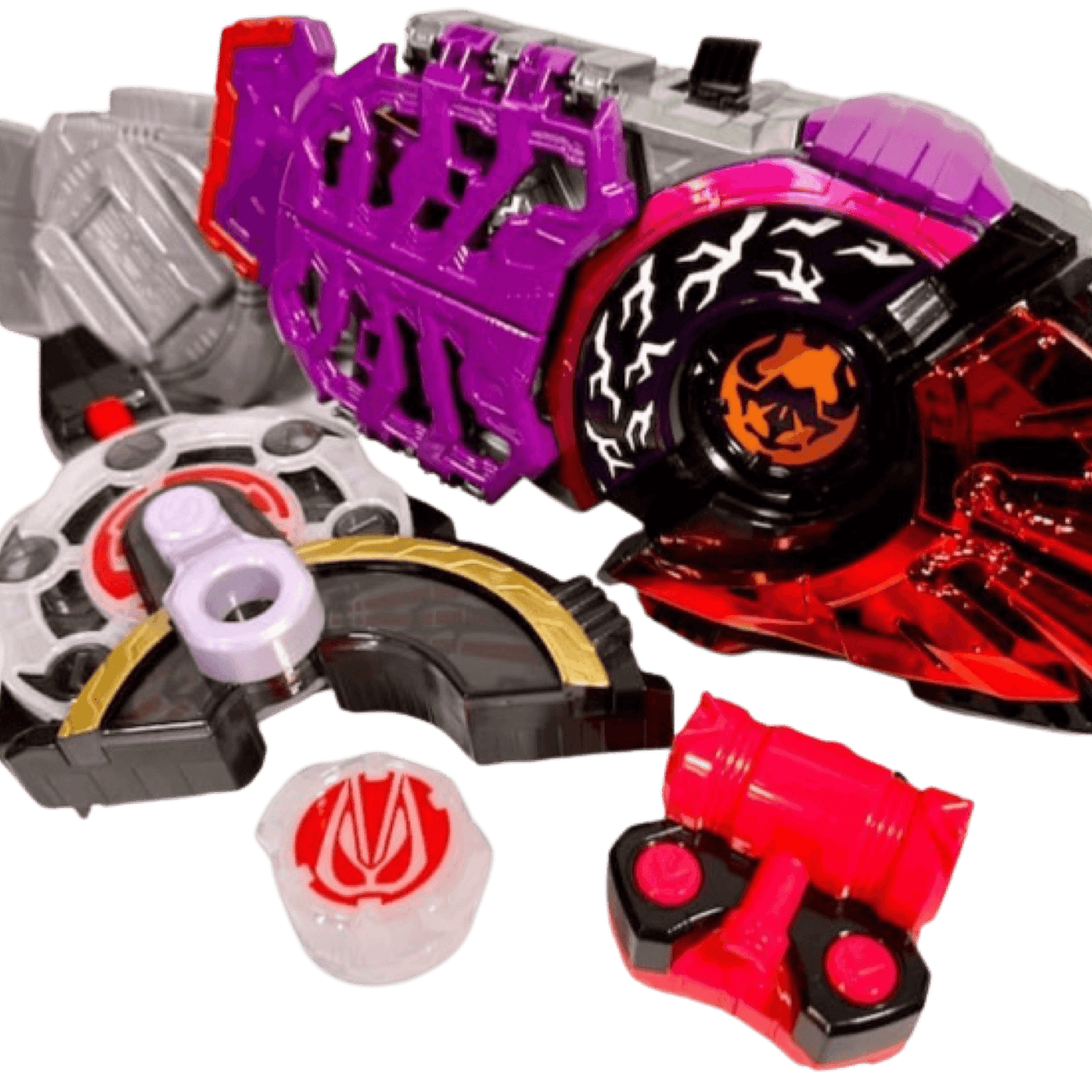 Bandai action figure [LOOSE] Kamen Rider Geats: DX Desire Driver Set with Zombi Raise Buckle & Waist Raise Buckle Belt Holder Set