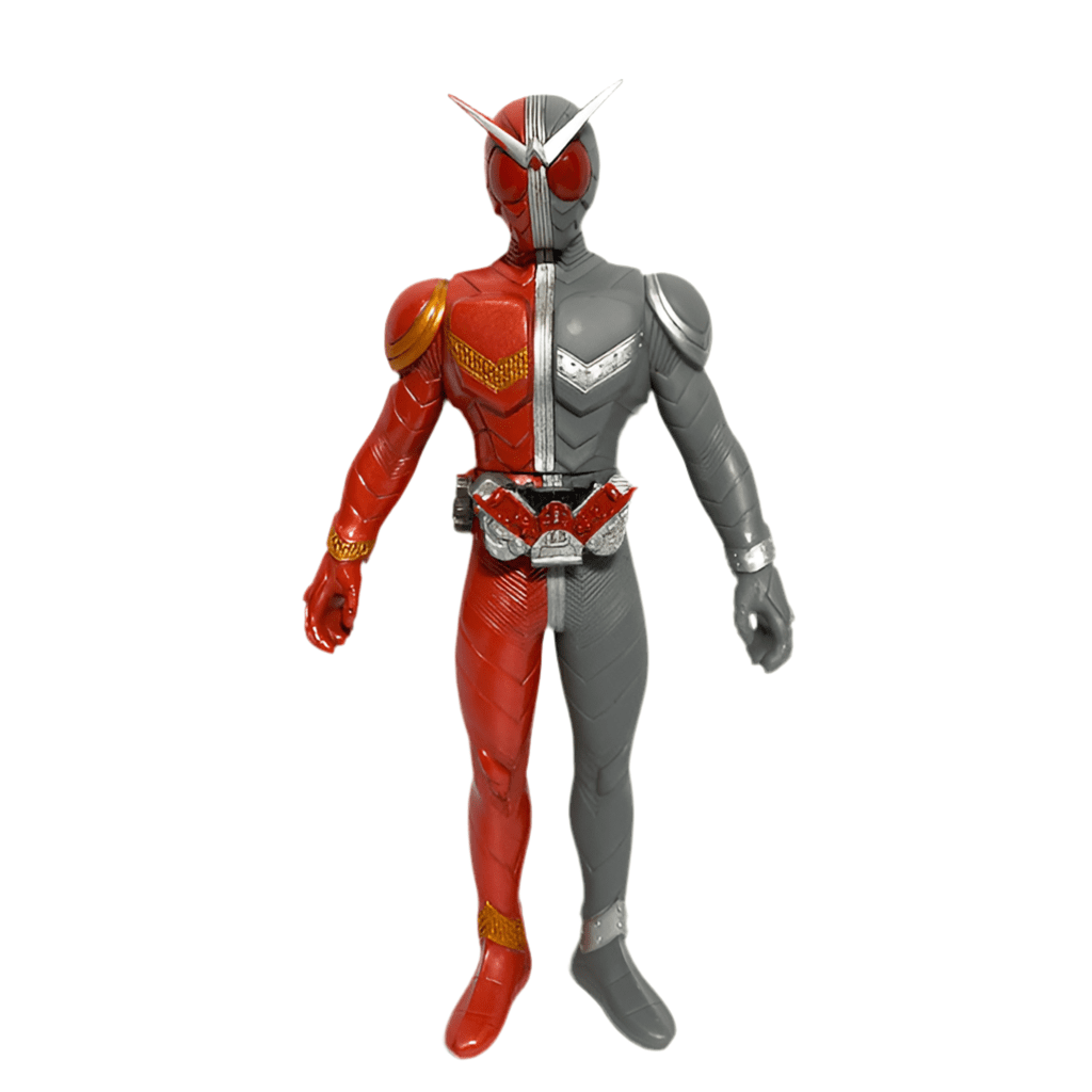 Bandai vinyl figure [LOOSE] Kamen Rider W: HeatMetal Soft Vinyl Figure   (Height: Approx. 170mm)