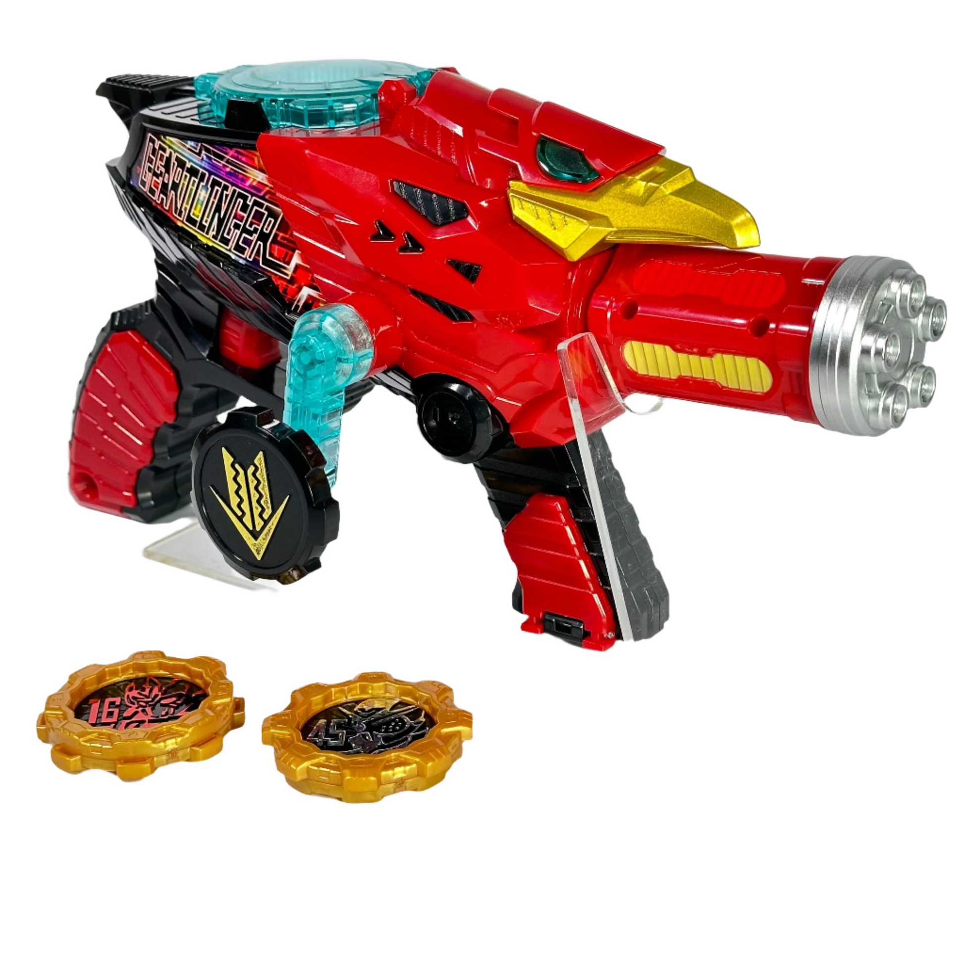 [LOOSE] Kikai Sentai Zenkaiger: DX Geartlinger with Sentai Gear (#45 & #16 included) | CSTOYS INTERNATIONAL