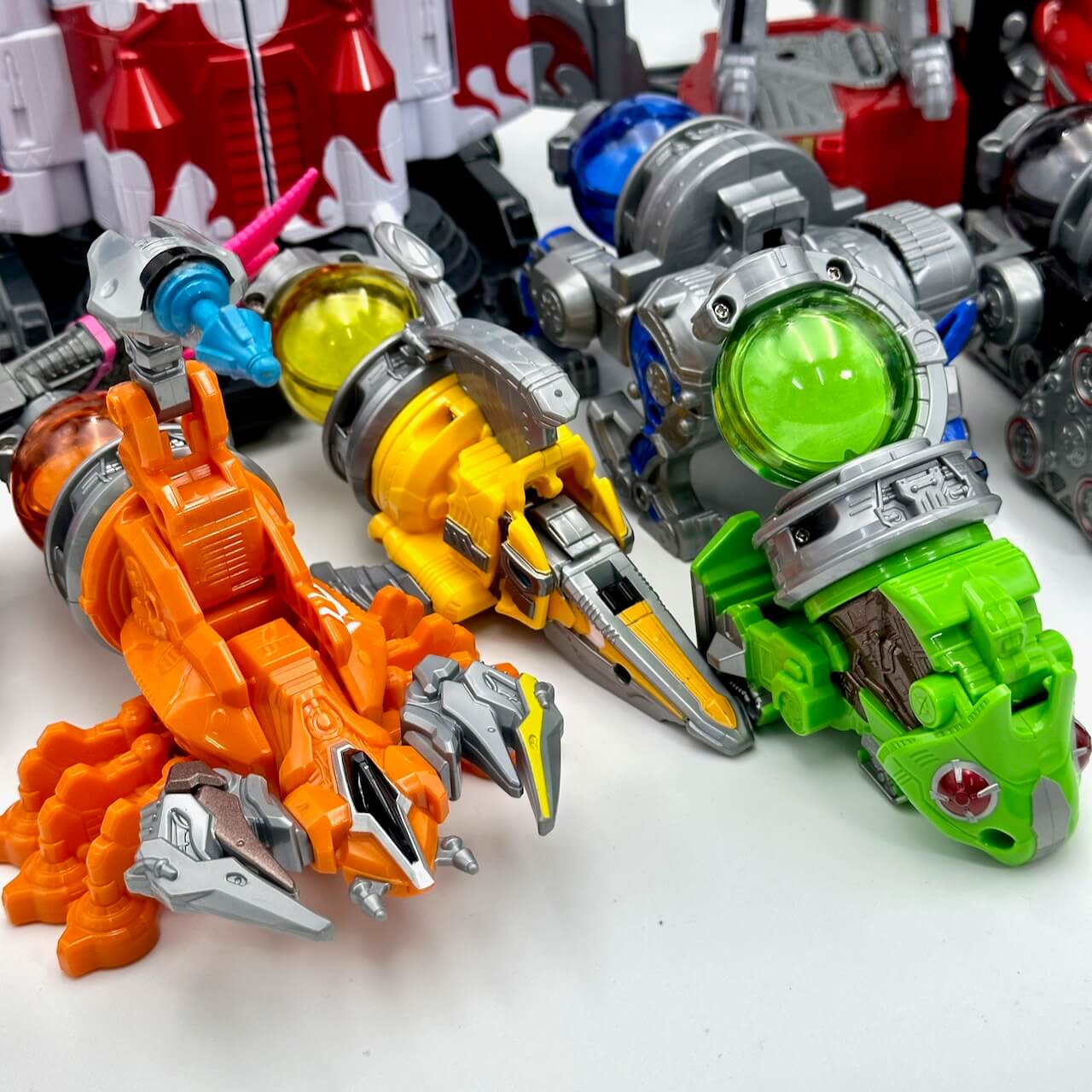 [LOOSE] Kyuranger: DX Kyutamazin Complete Set ( with 12 Voyager Sets) | CSTOYS INTERNATIONAL