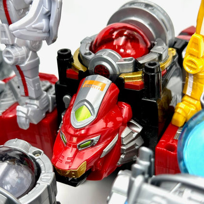 Bandai megazord [LOOSE] Kyuranger: DX Kyutamazin Complete Set ( with 12 Voyager Sets)