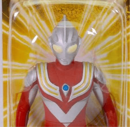 Bandai vinyl figure Ultra Hero Series 16 Ultraman﻿ Tiga Power Type   (Height: Approx. 140mm)