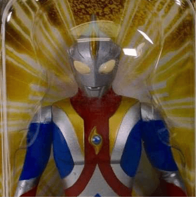 Bandai vinyl figure Ultra Hero Series 27 Ultraman Cosmos Eclipse Mode   (Height: Approx. 140mm)