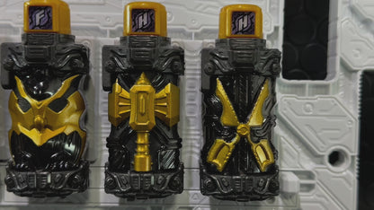 [LOOSE] Kamen Rider Build: DX Last Pandora Panel White & Black with Black Lost Full Bottles