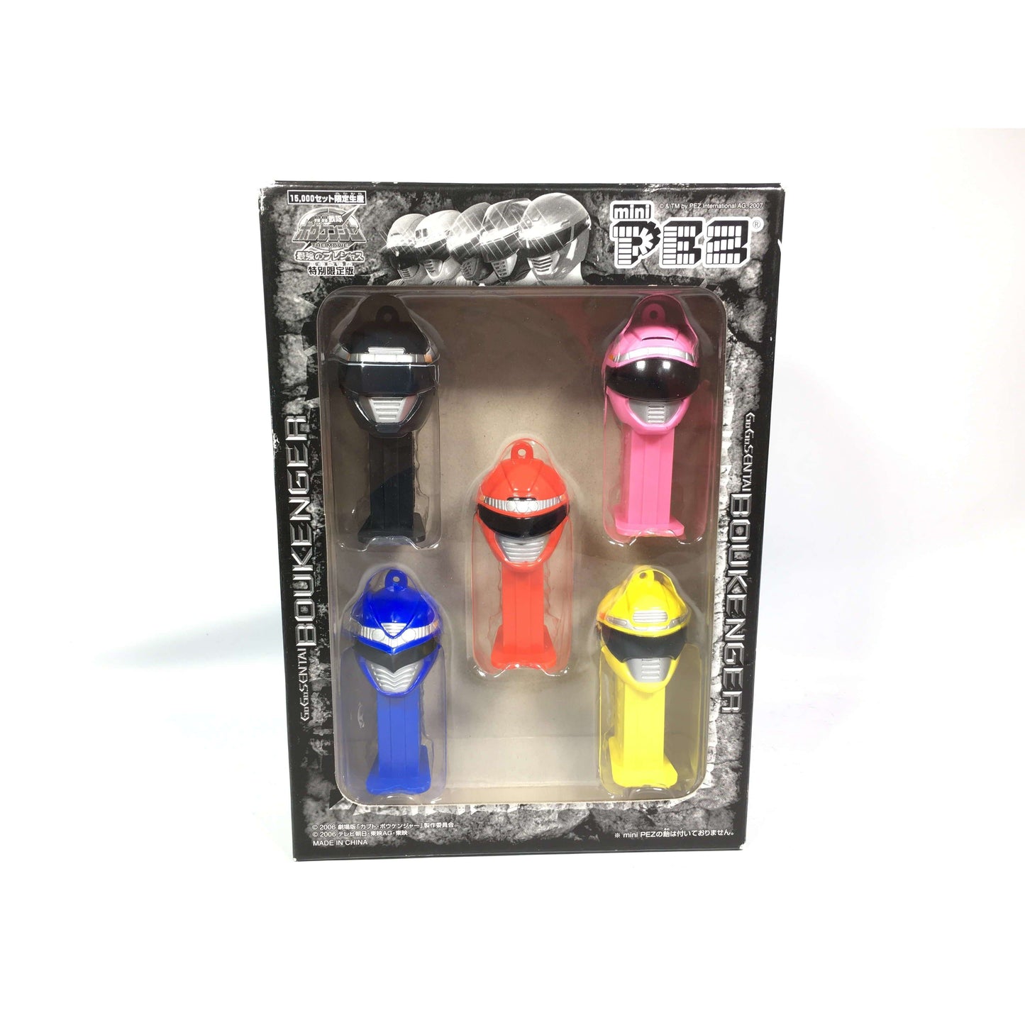 [BOXED] GoGo Sentai Boukenger: Mini PEZ Dispensers | CSTOYS INTERNATIONAL