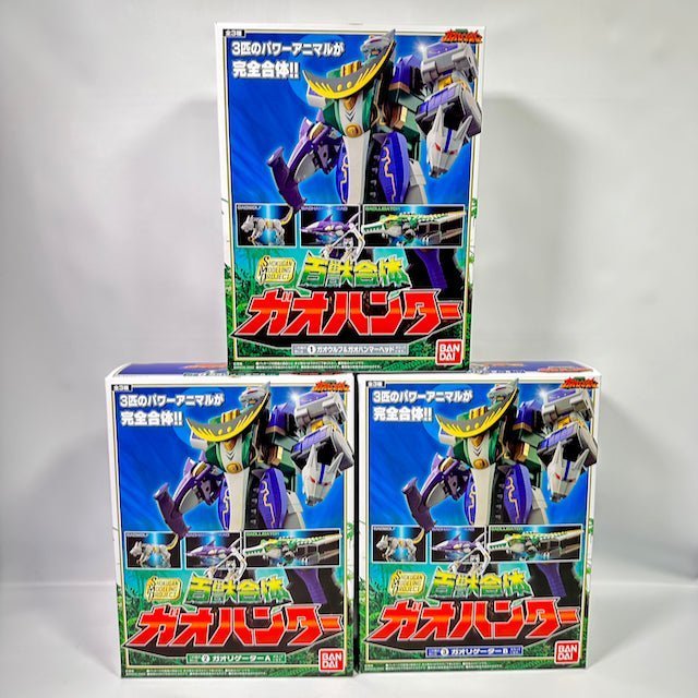 [BOXED & SEALED] Gaoranger: Shokugan Modeling Project Hyakuju Gattai Gao Hunter | CSTOYS INTERNATIONAL