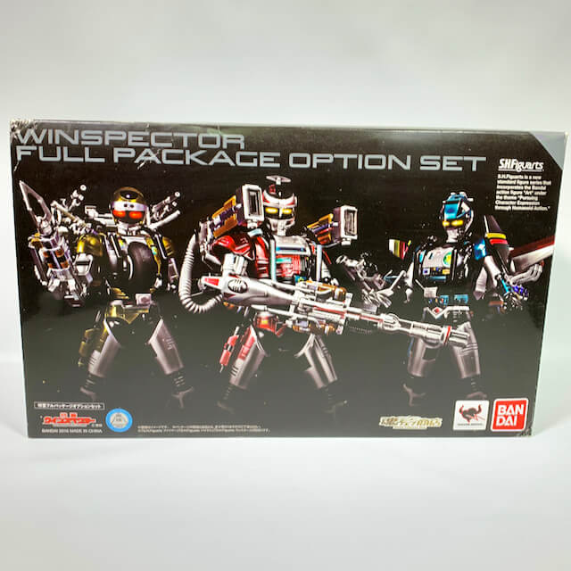 [BOXED] Tamashii Web Exclusive: S.H.Figuarts Winspector Full Package Option  Set
