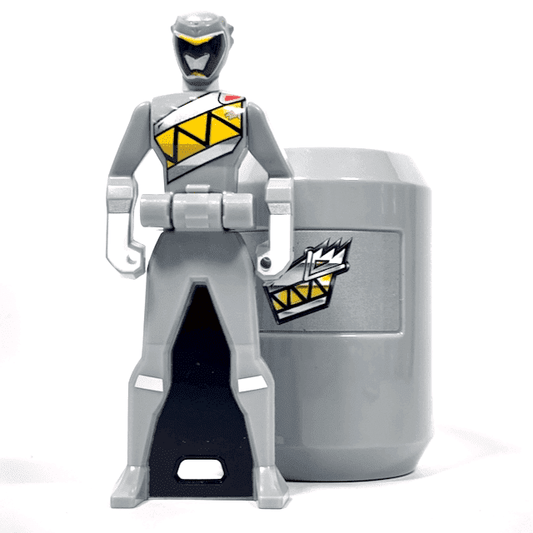 [LOOSE] Kaizoku Sentai Gokaiger: Kyoryu Gray (Second) Ranger Key & Sound Capsule | CSTOYS INTERNATIONAL