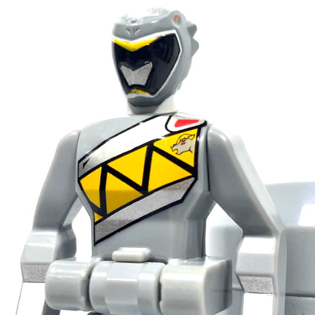 [LOOSE] Kaizoku Sentai Gokaiger: Kyoryu Gray (Second) Ranger Key & Sound Capsule | CSTOYS INTERNATIONAL