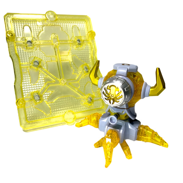 [LOOSE] Kamen Rider Wizard Pla-Monster Series 03 Yellow Kraken | CSTOYS INTERNATIONAL