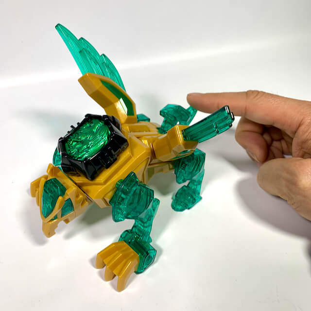 [LOOSE] Kamen Rider Wizard Pla-Monster Series 05 Green Griffon | CSTOYS INTERNATIONAL