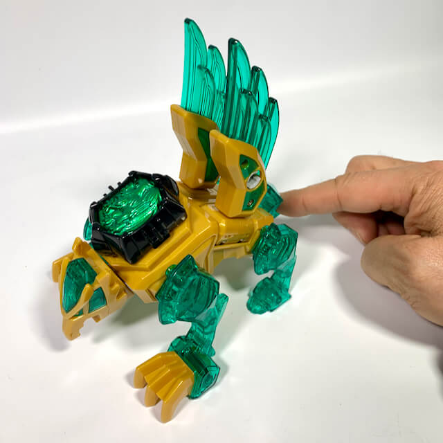 [LOOSE] Kamen Rider Wizard Pla-Monster Series 05 Green Griffon | CSTOYS INTERNATIONAL