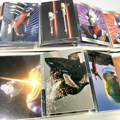 [LOOSE] Ultraman Tiga: Calbee's Ultraman Card Albums & Random 120 Tiga Collection Card Set (1996 Ver.) | CSTOYS INTERNATIONAL